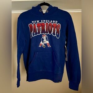 ‘47 Brand New England Patriots NFL Hooded Sweatshirt - Women’s Medium